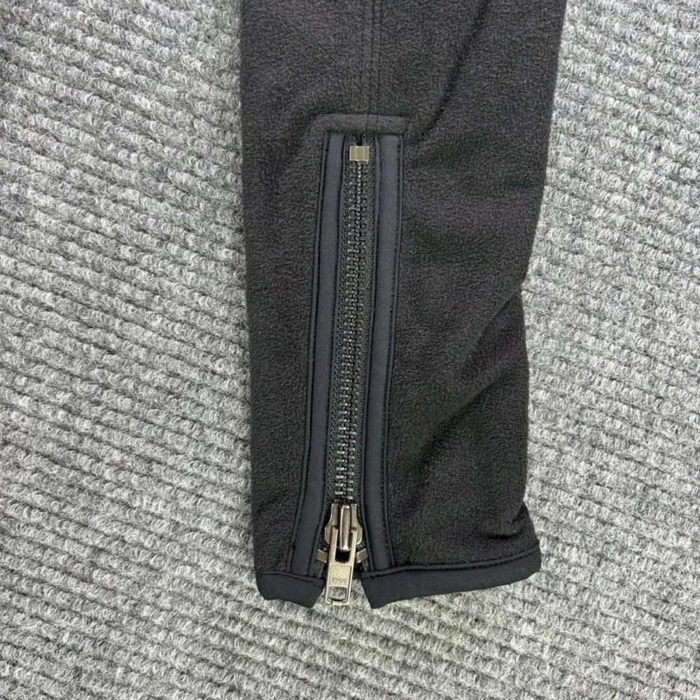 Lululemon Presence Of Mind Black Fleece Wrap Jacket Zip Sleeve Women No Size Tag